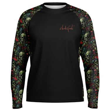 Chokefish™ Long Sleeve Every Day All Weather Skulls Shirt Men's-027